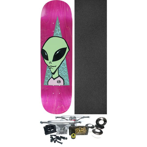 Alien Workshop Skateboards Visitor Assorted Colors Skateboard Deck - 8.5" x 32" - Complete Skateboard Bundle